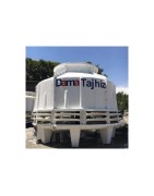 DamaTajhiz circular fiberglass cooling tower DT.C.300