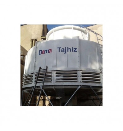 DamaTajhiz circular fiberglass cooling tower DT.C.350