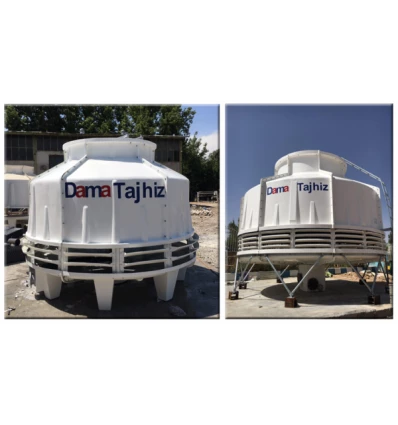 DamaTajhiz circular fiberglass cooling tower DT.C.350