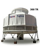 DamaTajhiz circular fiberglass cooling tower DT.C.300