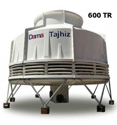 DamaTajhiz circular fiberglass cooling tower DT.C.600