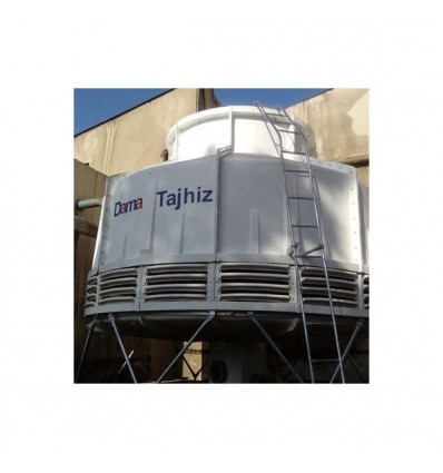 DamaTajhiz Circular cooling fiberglass cooling tower DT.C.20
