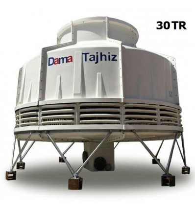 DamaTajhiz circular fiberglass cooling tower DT.C.30