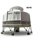 DamaTajhiz circular fiberglass cooling tower DT.C.90