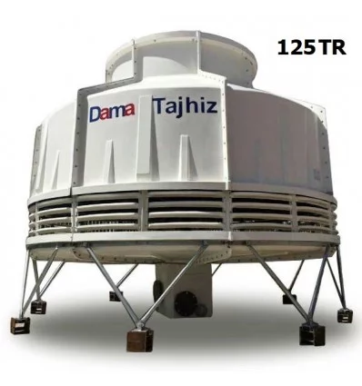 DamaTajhiz bottle type fiberglass cooling tower DT.C.125