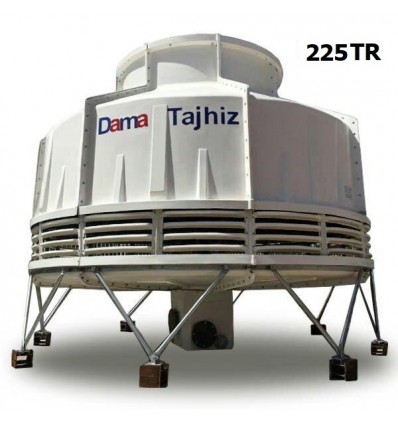 DamaTajhiz bottle type fiberglass cooling tower DT.C.225