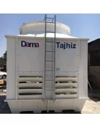 DamaTajhiz fiberglass cubic cooling tower DTC-CO 300