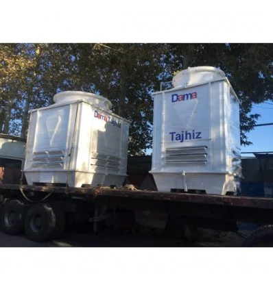 DamaTajhiz fiberglass cubic cooling tower DTC-CO 300