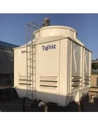 DamaTajhiz fiberglass cubic cooling tower DTC-CO 300