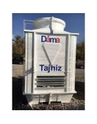 DamaTajhiz fiberglass cubic cooling tower DTC-CO 80