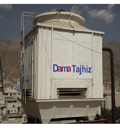 DamaTajhiz fiberglass cubic cooling tower DTC-CO 80