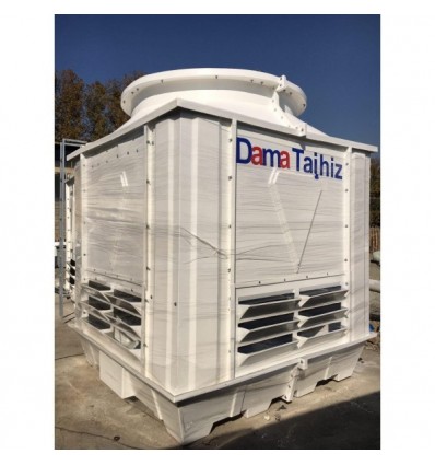 DamaTajhiz fiberglass cubic cooling tower DTC-CO 125