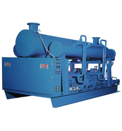 Saravel water compression chiller with 2 compressors