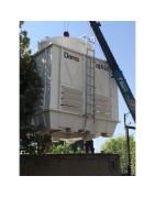 DamaTajhiz Cubic fiberglass cooling tower 100 tons refrigeration