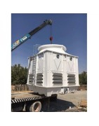 DamaTajhiz Cubic fiberglass cooling tower 100 tons refrigeration