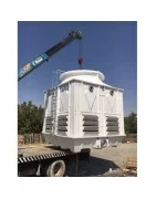 DamaTajhiz Cubic fiberglass cooling tower 100 tons refrigeration