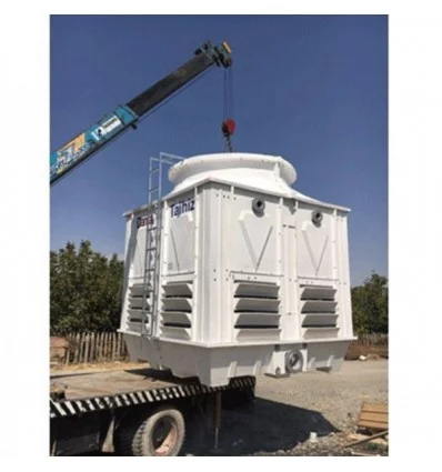 DamaTajhiz Cubic fiberglass cooling tower 100 tons refrigeration