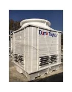 DamaTajhiz Cubic fiberglass cooling tower 100 tons refrigeration