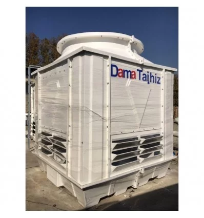 DamaTajhiz Cubic fiberglass cooling tower 100 tons refrigeration