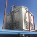 DamaTajhiz Cubic fiberglass cooling tower 100 tons refrigeration