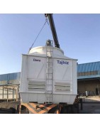 DamaTajhiz Cubic fiberglass cooling tower 100 tons refrigeration