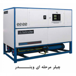 Winder stage chiller with 8-10 scroll compressors