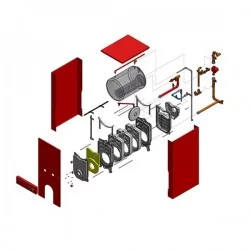 پکيج زمینی دوگانه سوز شوفاژکار آذرخش AS300-6