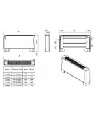 Tahvieh Floor-Mounted Keriveh Fan Coil SB-200