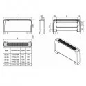 Tahvieh Floor-Mounted Keriveh Fan Coil SB-200