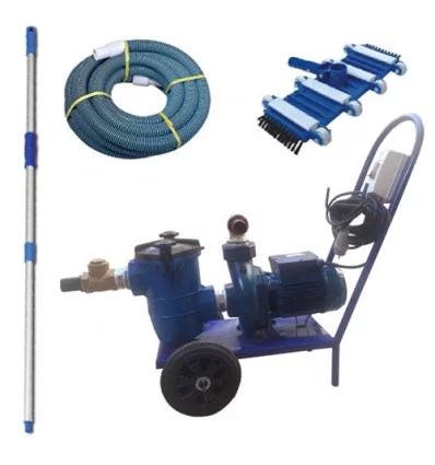 Damatajhiz Manual Pool cleaner with Pump 1.5 Aras