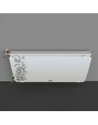 Anit Super Lux Glass Radiator Square Model