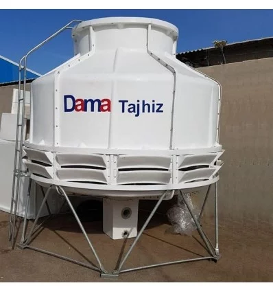 DamaTajhiz circular fiberglass cooling tower DT.C.150