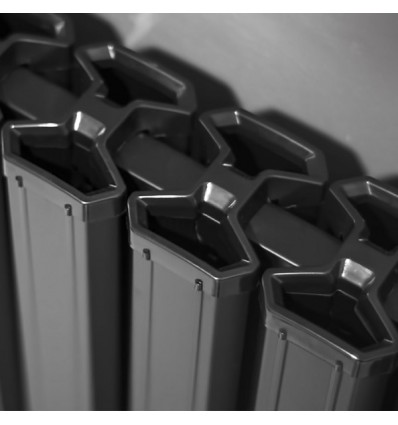 Anit Aluminum 7-blade Radiator Black eco pioneer Model