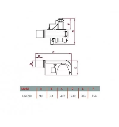 GarmIran Gasoline Burner GNO 90