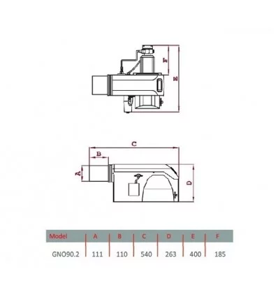 GarmIran Gasoline Burner GNO 90/2