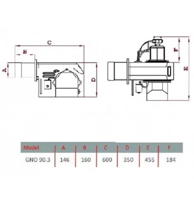 GarmIran Gas Burner GNG-90/3