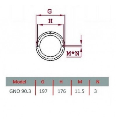 GarmIran Gas Burner GNG-90/3