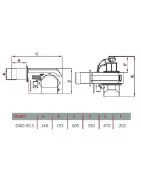 مشعل گازوئيل سوز گرم ایران مدل GNO 90/5