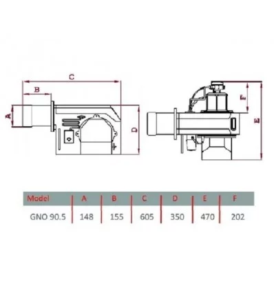 GarmIran Gasoline Burner GNO 90/5