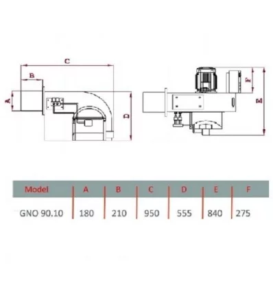 GarmIran Gasoline Burner GNO 90/10