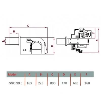 GarmIran Gasoline Burner GNO 90/6