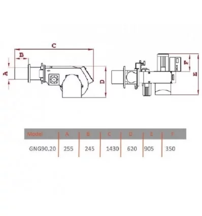 GarmIran Gasoline Boiler Burner GNO 90/20