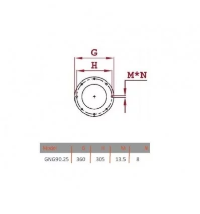 مشعل گازوئيل سوز گرم ایران مدل GNO 90/25