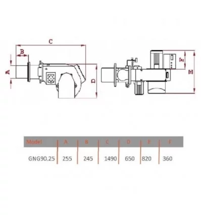 GarmIran Gasoline Boiler Burner GNO 90/25