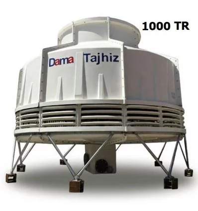 DamaTajhiz bottle type fiberglass cooling tower DT.C.1000