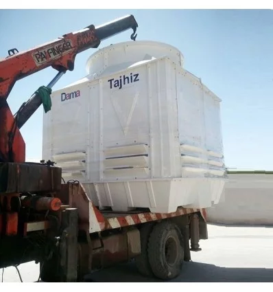 DamaTajhiz fiberglass cubic cooling tower DTC-CO 500