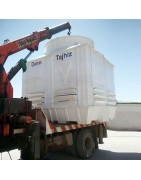 DamaTajhiz fiberglass cubic cooling tower DTC-CO 600