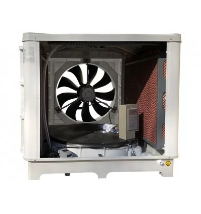 Niroo Tahvieh Alborz Polymer Industrial Evaporative Cooler Front Flow 18000