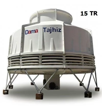 DamaTajhiz circular fiberglass cooling tower DT.C.15