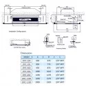 فن کویل سقفی بدون کابینت ساران مدل srfcrc-200